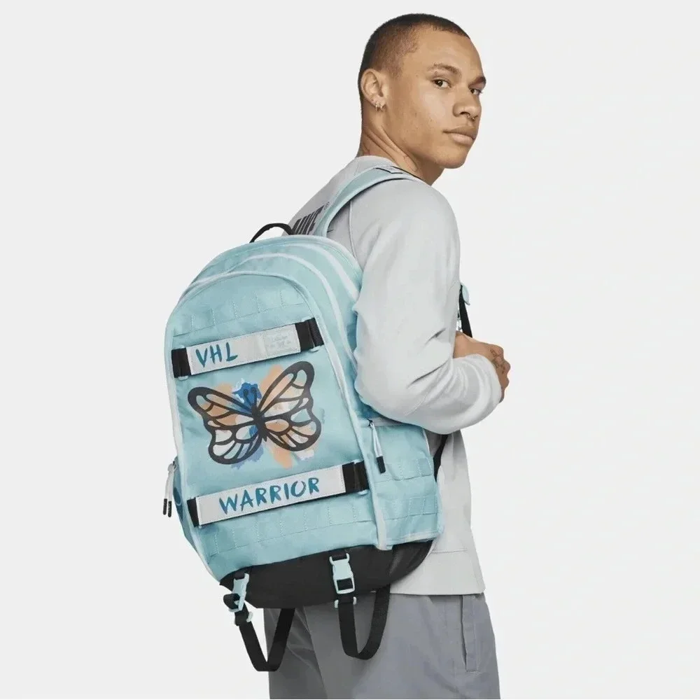 Catalina NIKE Freestyle Backpack 26L Unisex Light Blue Butterfly Back to School
